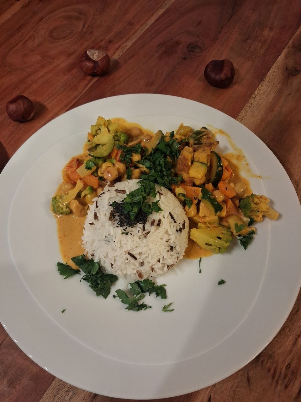 Thai-Curry mit Tempeh