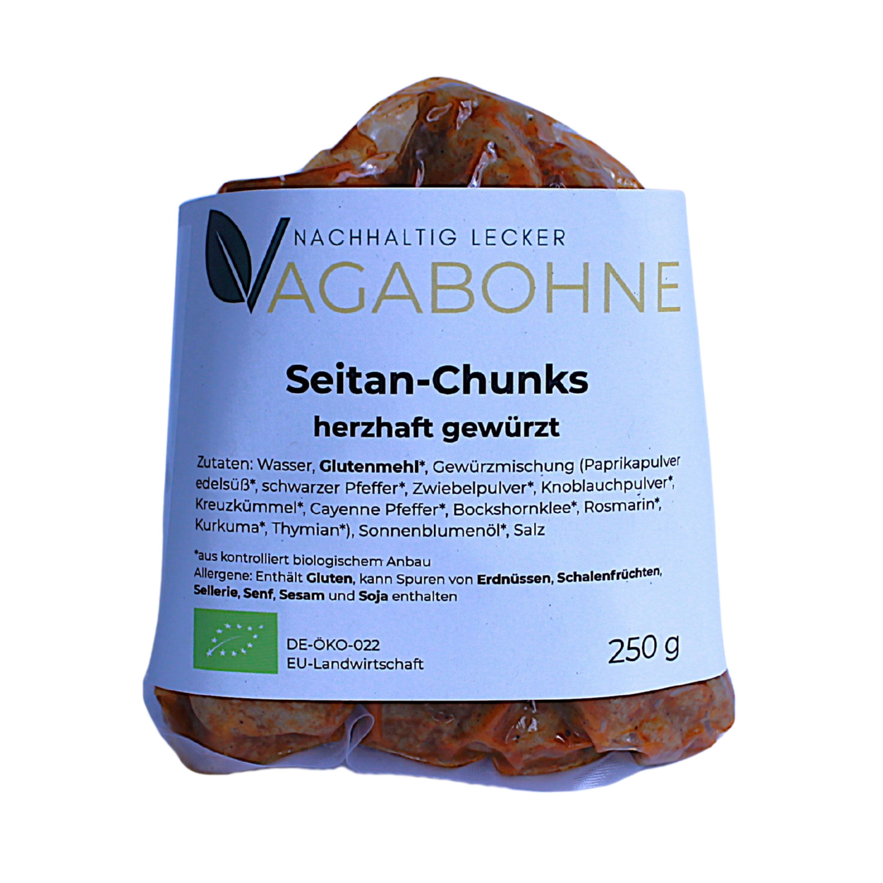 Bio Seitan-Chunks - herzhaft gewürzt